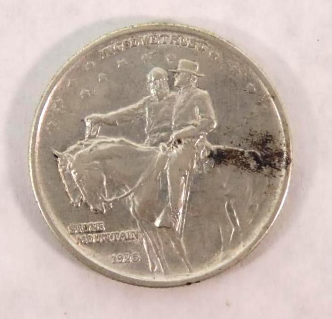 1925 Stone Mountain Commemorative Half Dollar: .