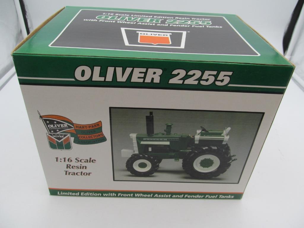 Oliver 2255 Resin Tractor #959 Tractor: Mint & Boxed 1/16 Scale, 16th Annual National Summer Show, Dover OH 2006, never opened inner box