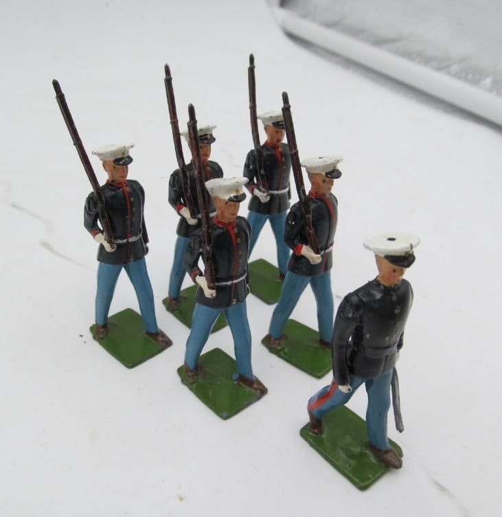 (6) Piece Britain's Marines (1 of 1)
