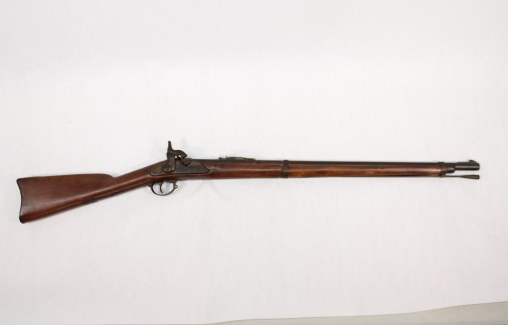 U. S. Springfield Model 1864 Percussion Musket: no s.n., .58 cal. Antique