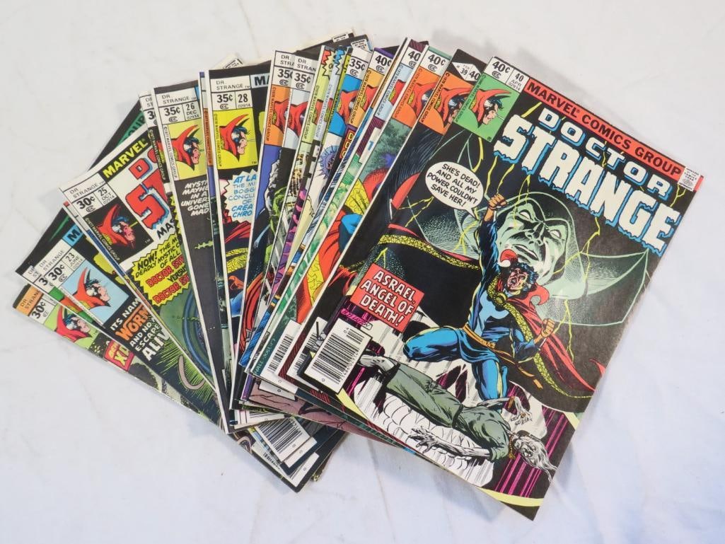 Doctor Strange, Master of The Mystic Arts, 1976-1980: #2-40 ( Missing 21, 39 ), Stan Lee, Rudy Nevers and Others; Marvel: Pre Owned