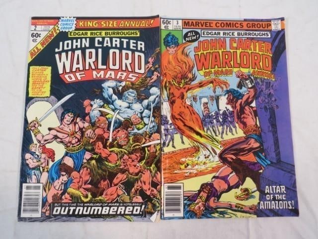John Carter Warlord of Mars, King Size Annuals! 1978-1979 (1 of 3)