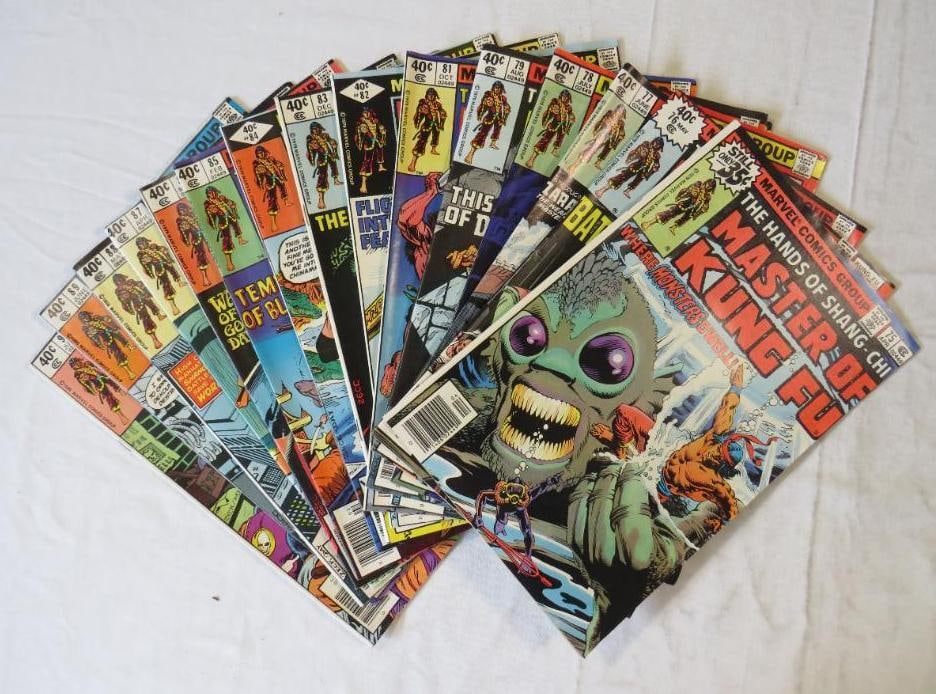 Masters of Kung Fu: #52-#90 Stan Lee, Keith Pollard, I. Watanabe, Doug Monch; Marvel: Pre Owned
