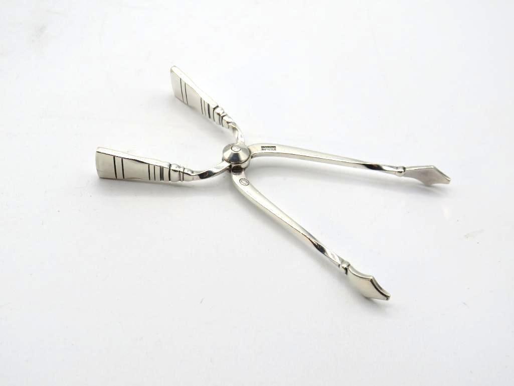 Georg Jensen Sterling Silver Sugar Tongs (1 of 5)