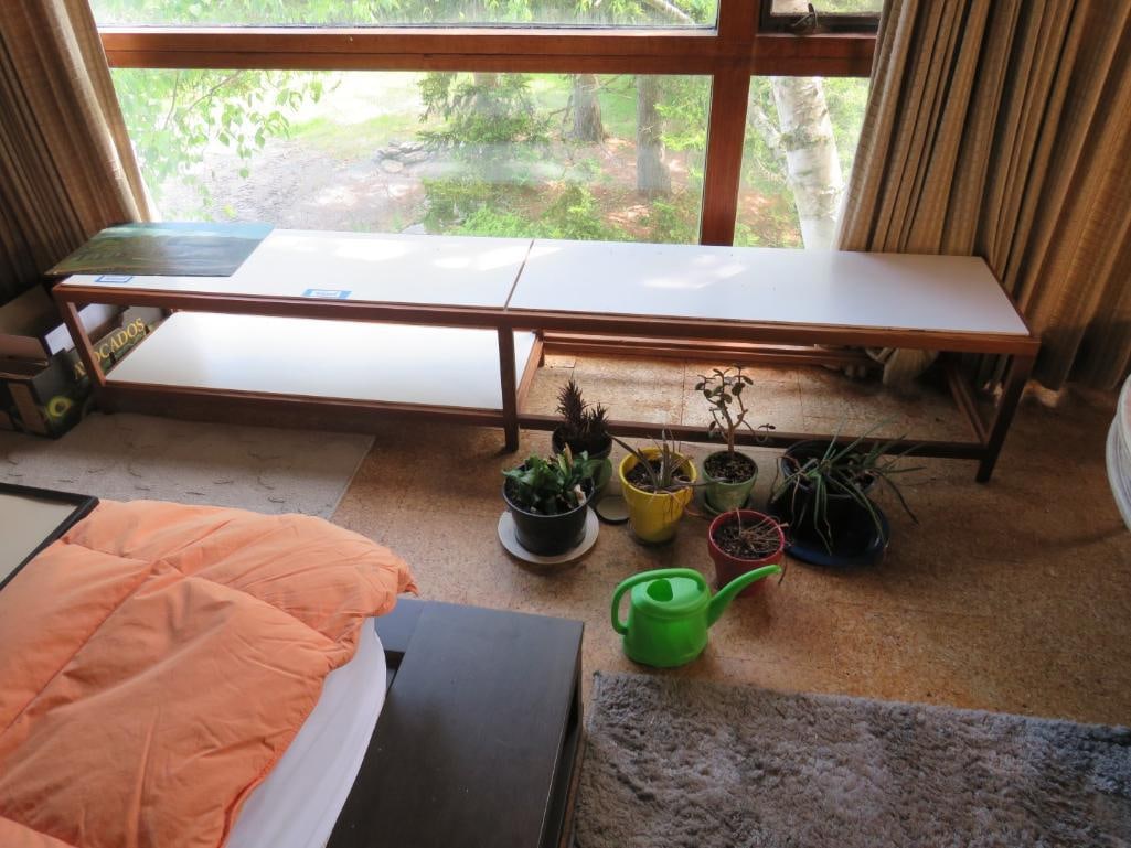 Oak Frame 2-Tiered Stand (1 of 3)