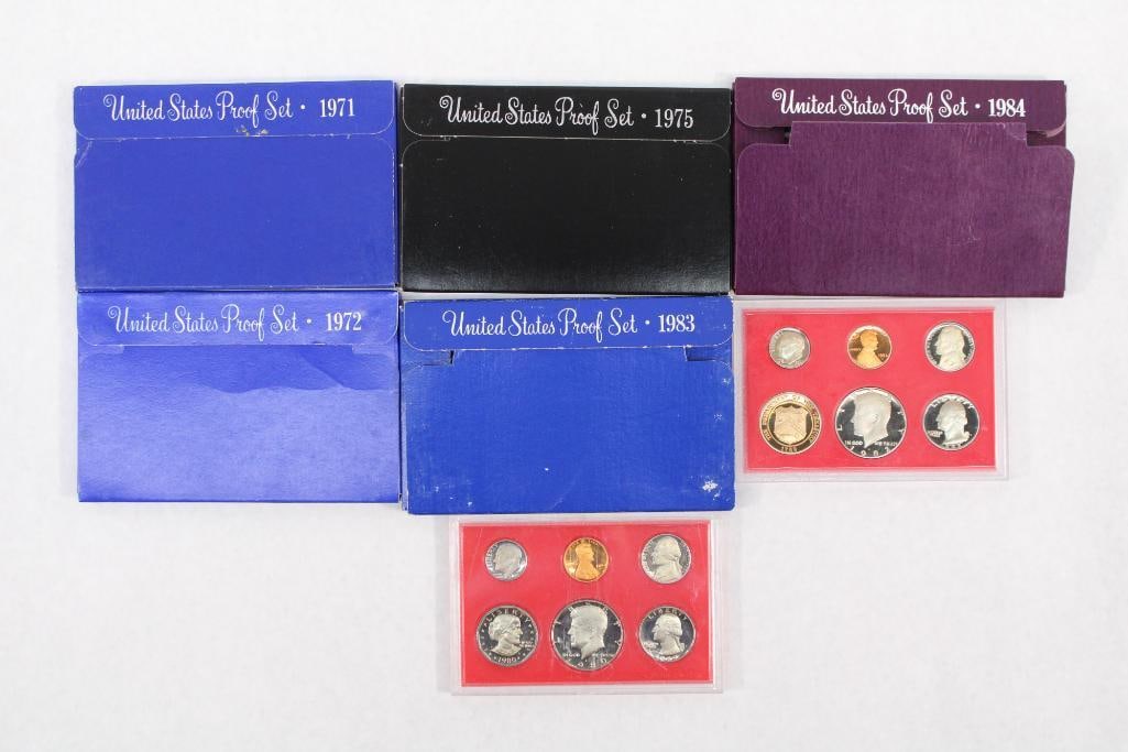 (7) U.S. Proof Coin Sets (1 of 8)