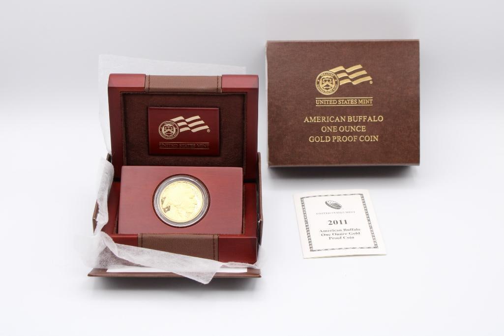 2011 U.S. American Buffalo 1 Ounce Gold Proof Coin (1 of 5)
