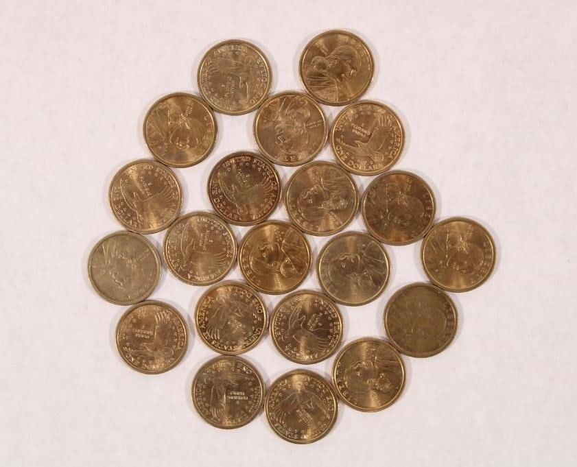 (21) U.S. Sacagawea Dollars (1 of 4)