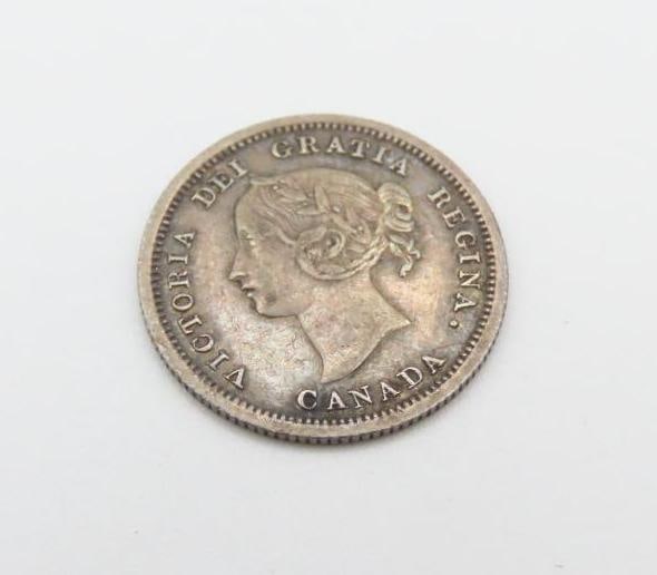 1858 Canada 5 Cents (1 of 3)