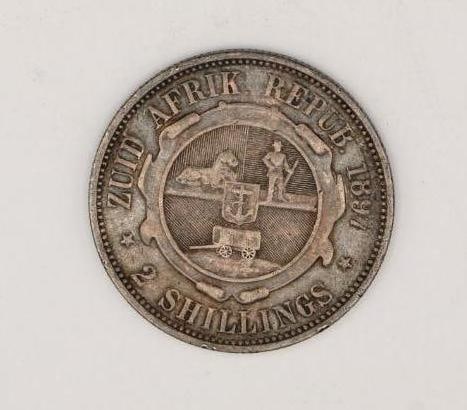 1897 South Africa Silver Shilling (1 of 7)