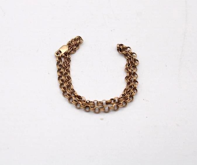 14k Gold Chain Bracelet (1 of 5)