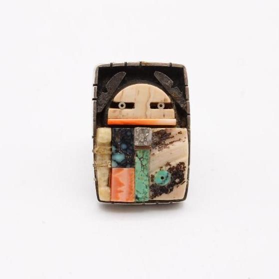 Raymond Sequaptewa Hopi Maiden Silver Ring (1 of 15)