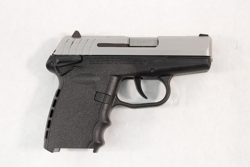 SCCY Model CPX-1 Semi-Automatic Pistol: s.n.. C228497, 9mm, w/(2) magazines & factory box. Modern (24-0377)