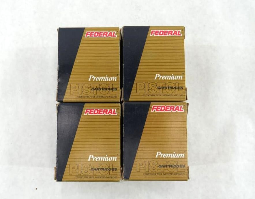 (80) Federal Hydra-Shok 357 Magnum Cartridges (1 of 4)