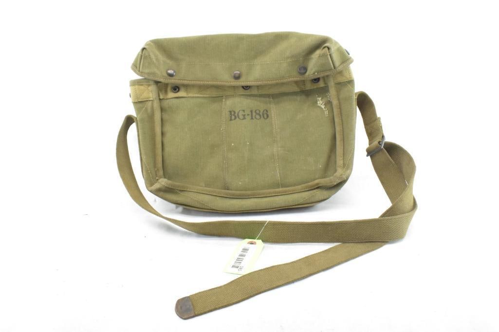 1940s Army Signal Corps BG-186 Radio Bag: .