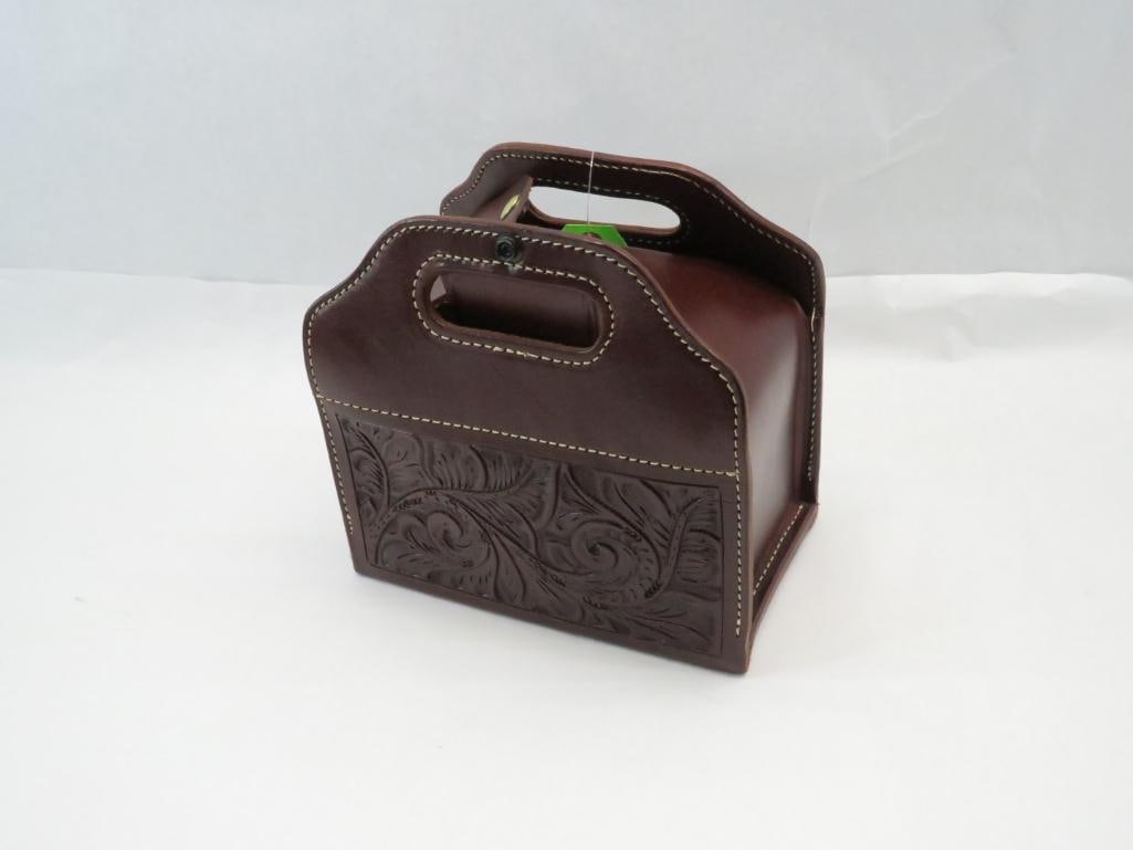 Triple K Leather Ammo Carrier: .