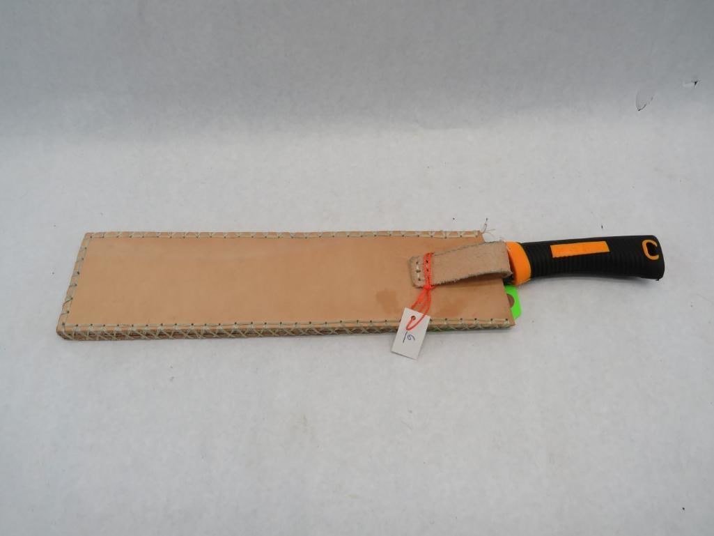 14.5" Machete: Custom Made Sheath