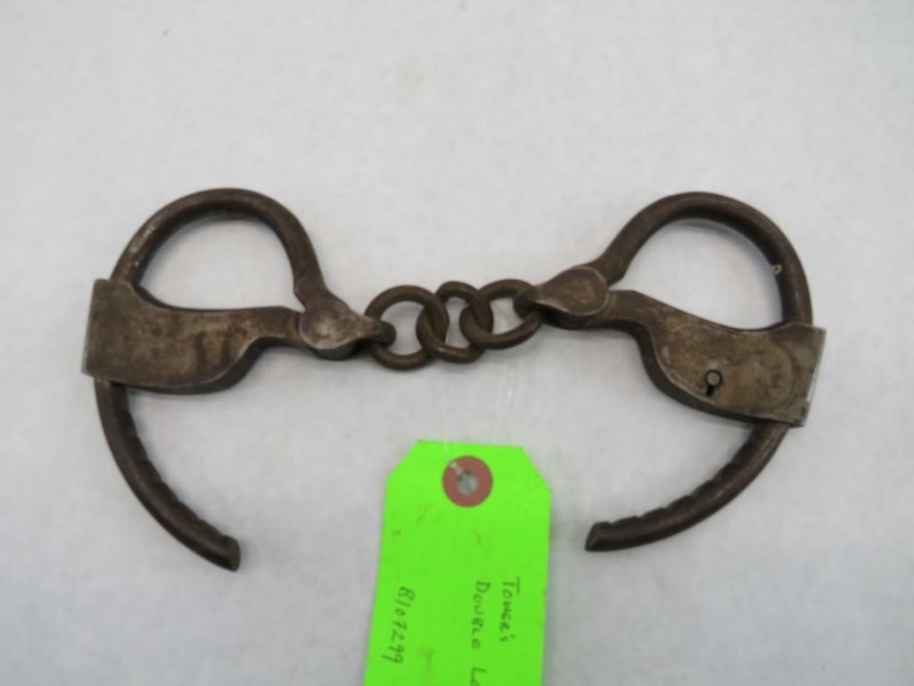Pair of Tower's Double Lock Handcuffs (1 of 4)