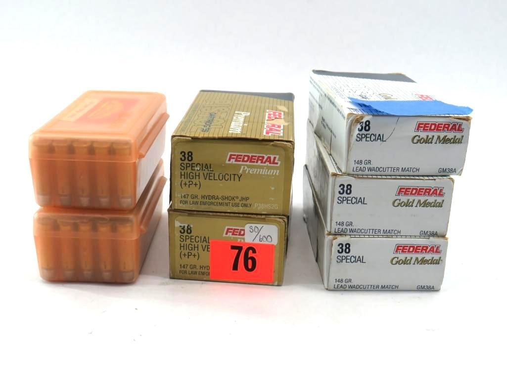 (7) Boxes of 50 .38 Special Cartridges (1 of 5)