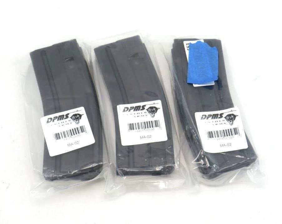 (3) DPMS AR-15 30 Round Magazines (1 of 2)
