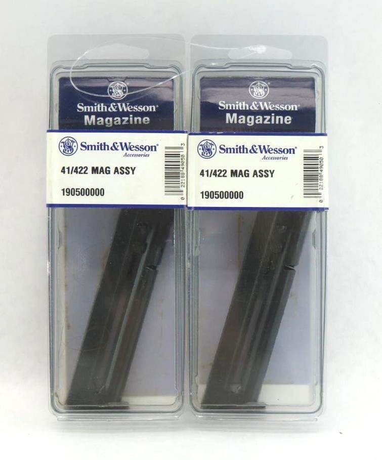 (2) Smith & Wesson 41 / 422 .22 LR Magazines (1 of 1)