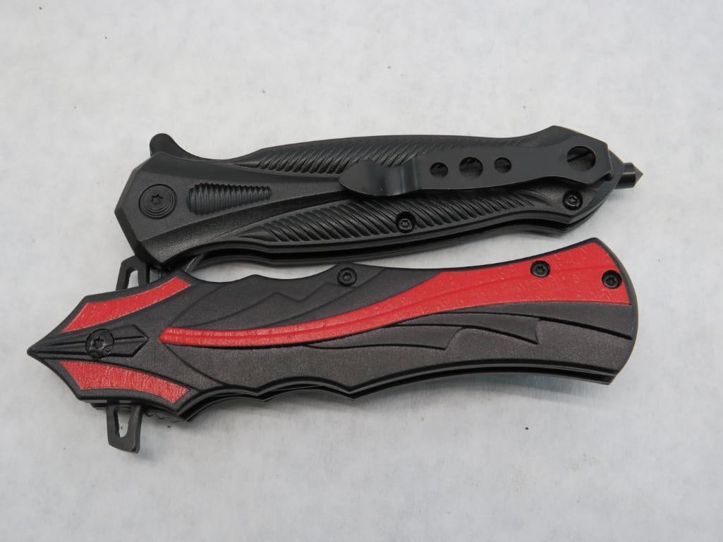 (2) Assisted Opening Folding Knives (1 of 5)