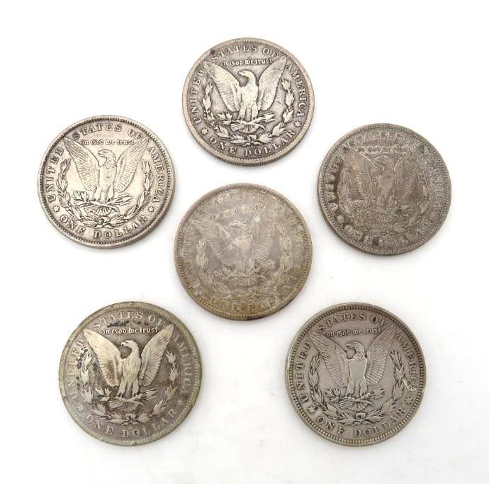 (6) U.S. Morgan Silver Dollars (1 of 15)