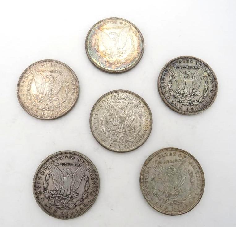 (6) U.S. Morgan Silver Dollars (1 of 18)