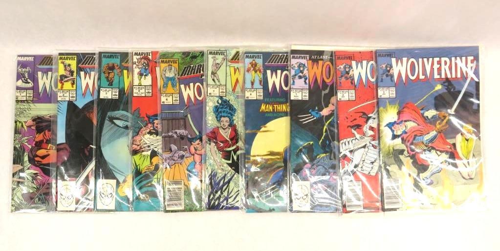 (10) Marvel Wolverine Comic Books (1 of 3)