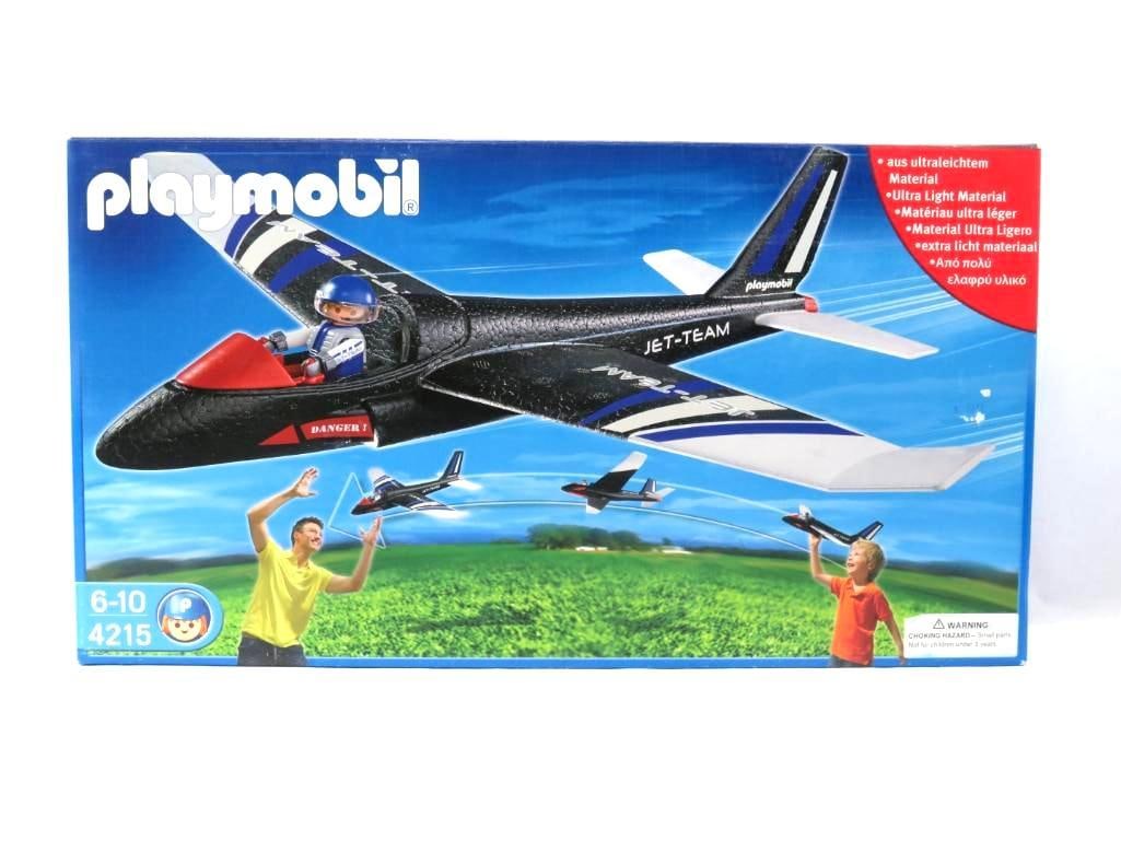 NOS Playmobil 4215 Glider Jet Team Foam Plane:  