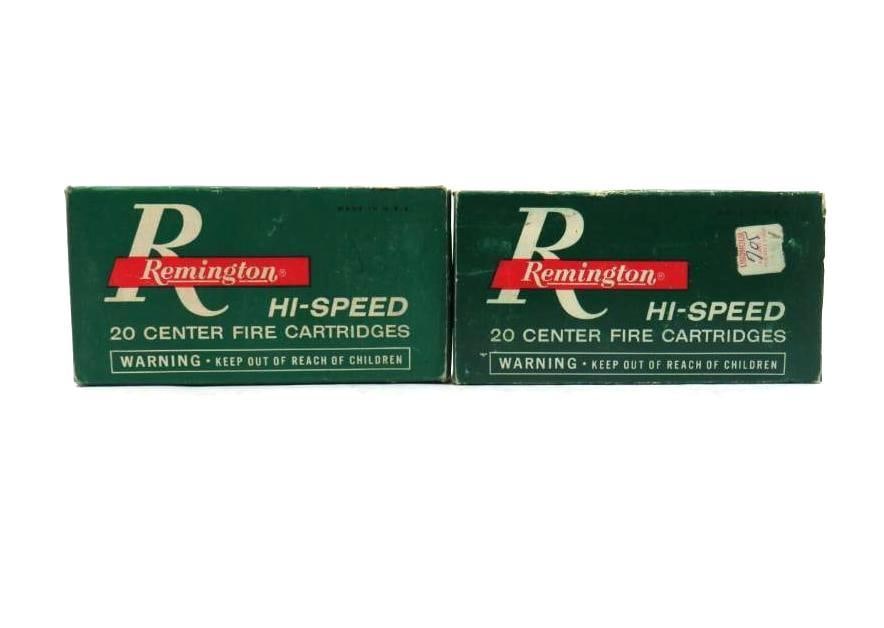(2) Boxes of Remington .308 Cartridges (1 of 2)