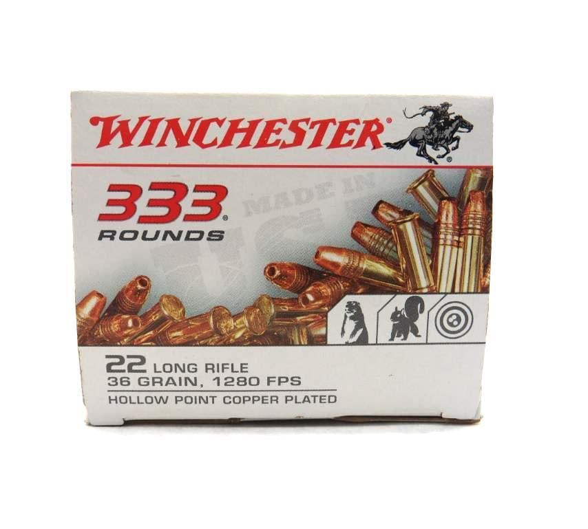 (333) Winchester .22 LR H.P. Cartridges (1 of 2)
