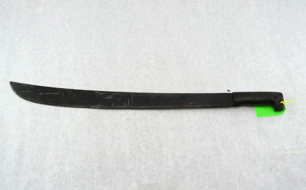 Legitimus Collins Co. Machete: ovr. length is 28 5/8", blade is 23.5"