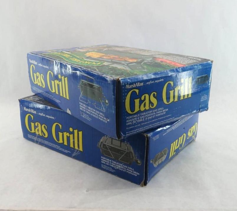 (2) MarshAllan Tabletop Gas Grills (1 of 9)