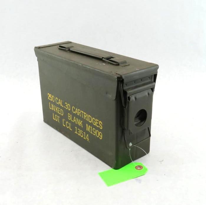 (250+/-) .30 Cal. Linked Blank M1909 Cartridges (1 of 12)