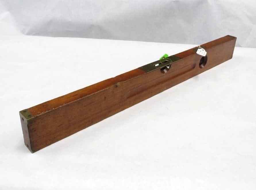 Stanley Rule & Level Co. Wood & Brass Level (1 of 8)