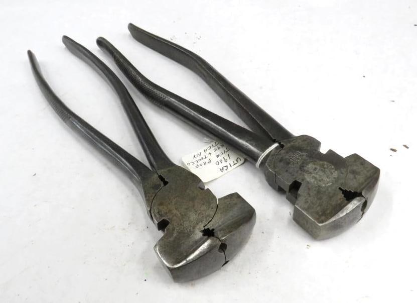 Pair of Fence Tools: ca. (1900), incl. Utica