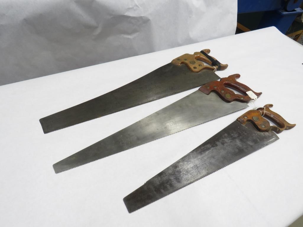 (3) Disston Saws (1 of 10)