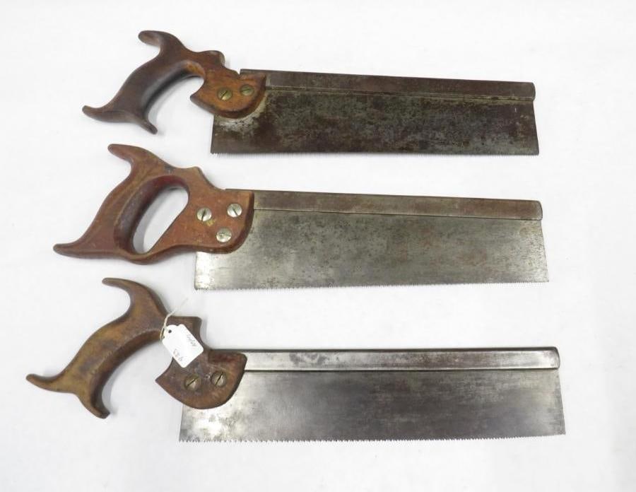 (3) 12" Back Saws (1 of 6)