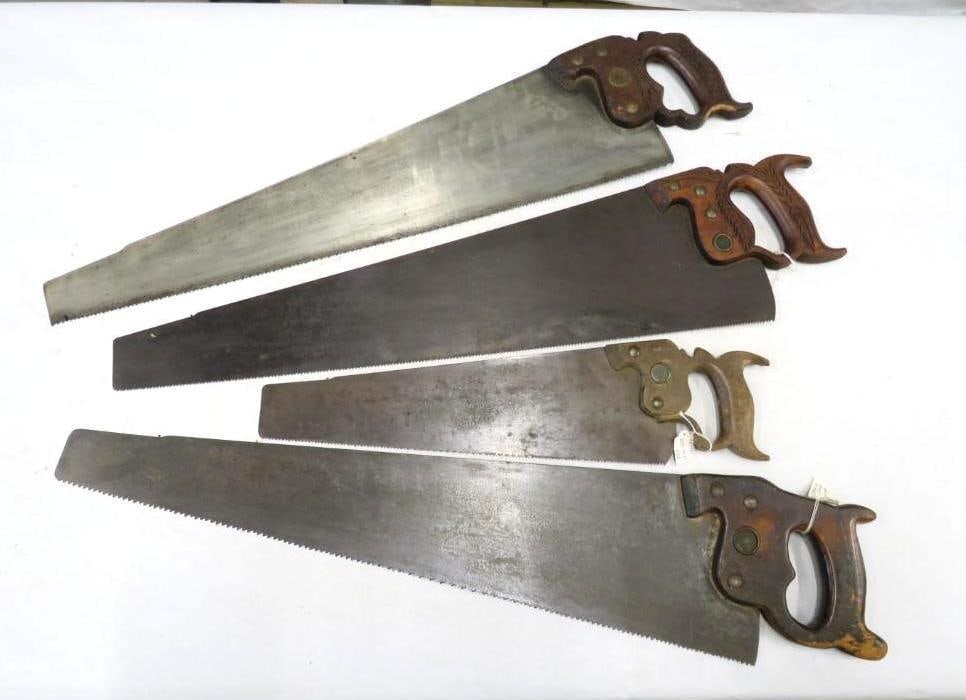 (4) Disston Saws (1 of 11)
