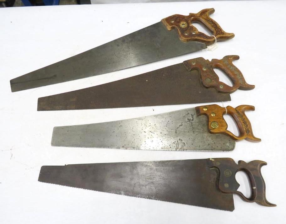 (4) Asst. Cross Cut Saws (1 of 14)