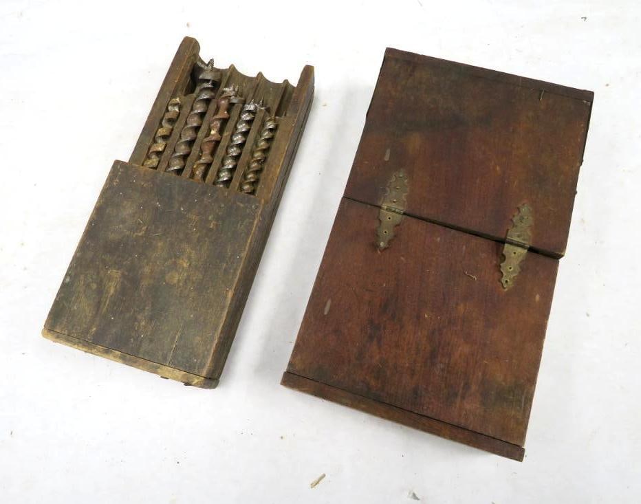 (2) Drill Indexes of Square Tapered Auger Bits (1 of 8)