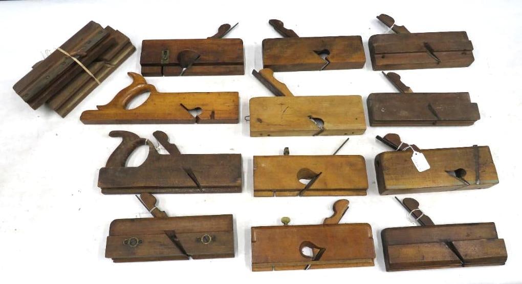 (13) Asst. Moulding, Box Planes & Parts:  