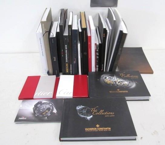 Cartier, Breitling & Other Designer Watch Books & Catalogs:  