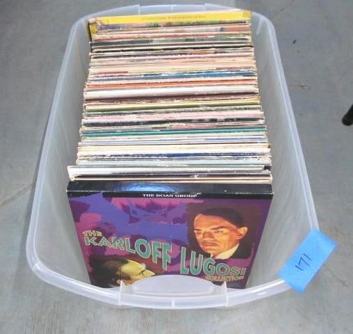 Another Box of Vinyl LP Records:  
