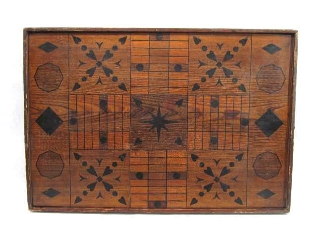 Canadian Checker & Parcheesi Board (1 of 3)