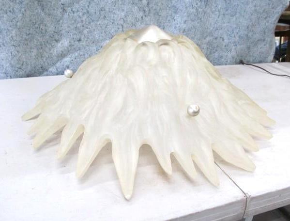 SIRMOS Hanging Light Fixture/ Pendant: 27 diameter, 12 height; composite material