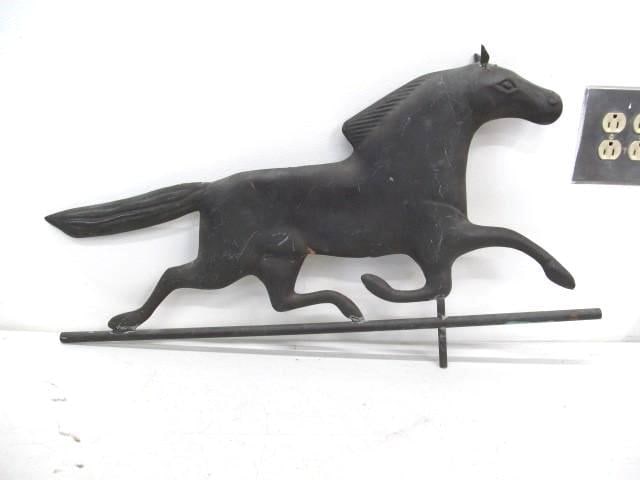 Copper Running Horse Weathervane (1 of 4)