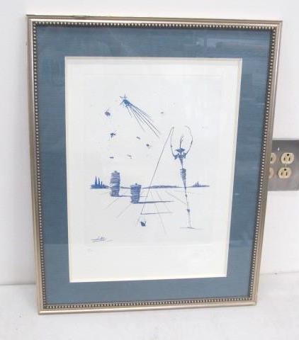 Salvador Dali L'Astre (The Star) Lithograph by Levine (1 of 8)
