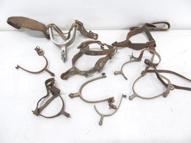 (8) Cowboy Boot Spurs: As shown
